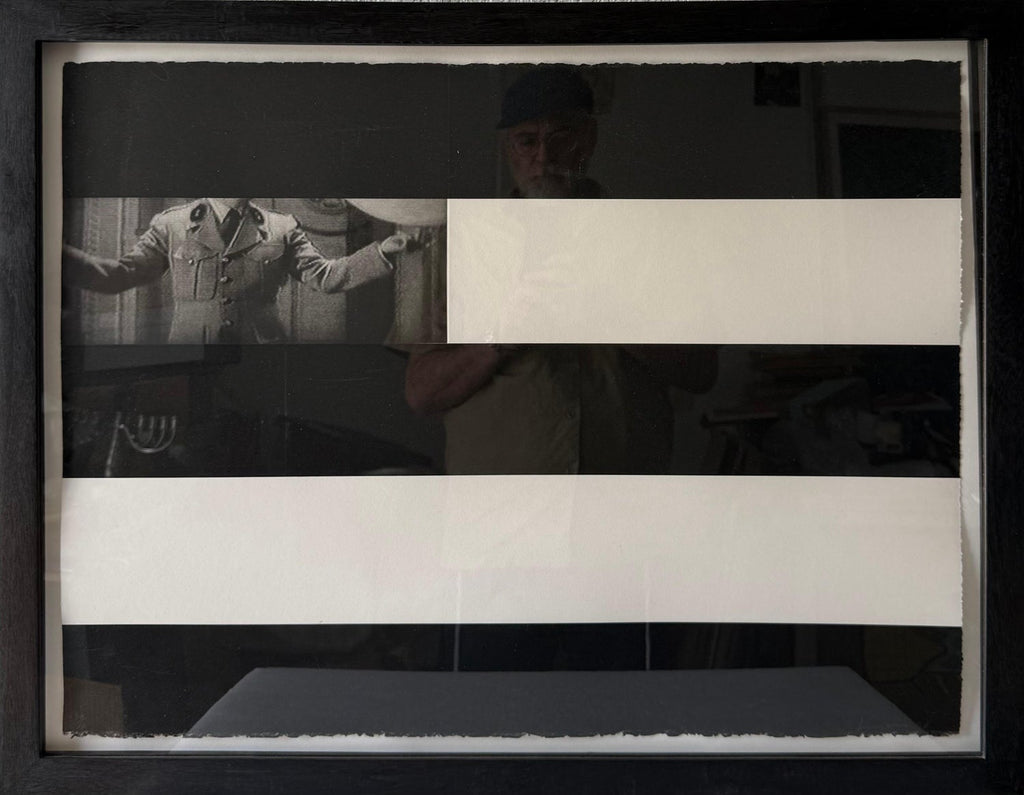 Large Contemporary Annette Lemieux Photo Etching Aquatint Censor Abstract Print