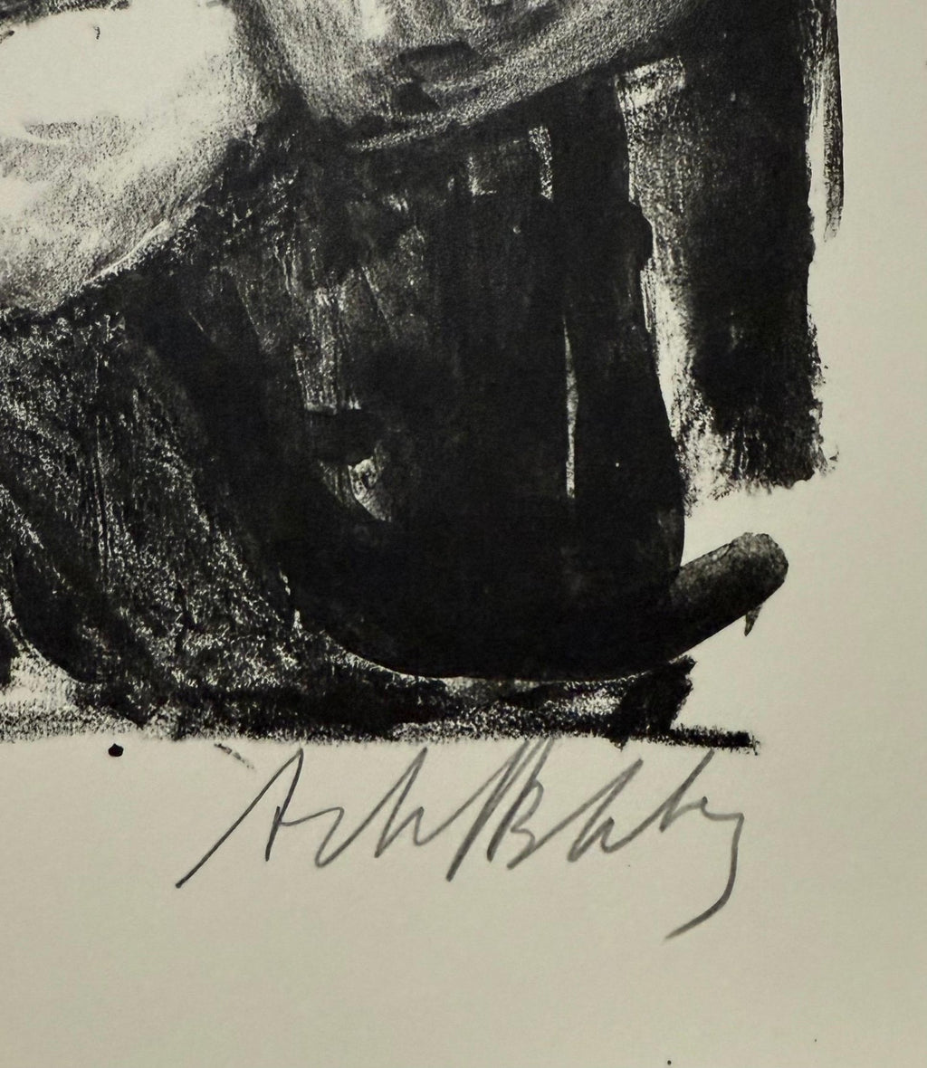 Lithuanian French Artist Arbit Blatas Lithograph Maurice de Vlaminck Ecole Paris