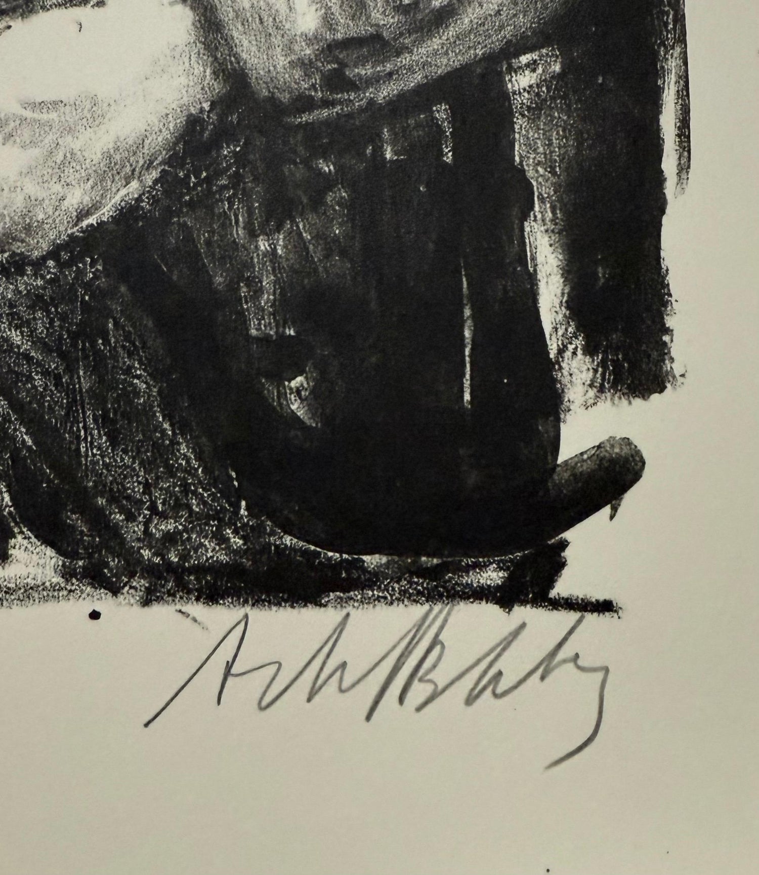 Lithuanian French Artist Arbit Blatas Lithograph Maurice de Vlaminck Ecole Paris