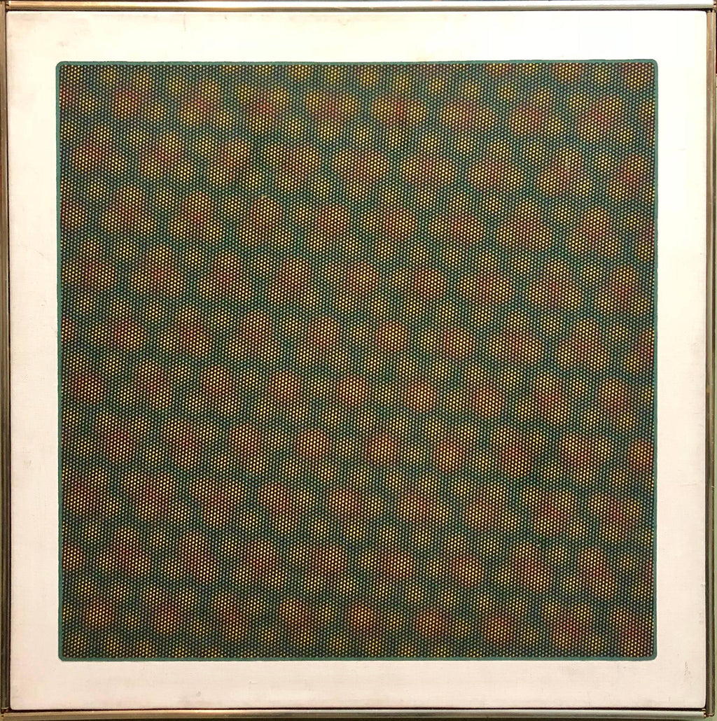 Op Art 1971 Kinetic Oil Painting Pop Art Artist