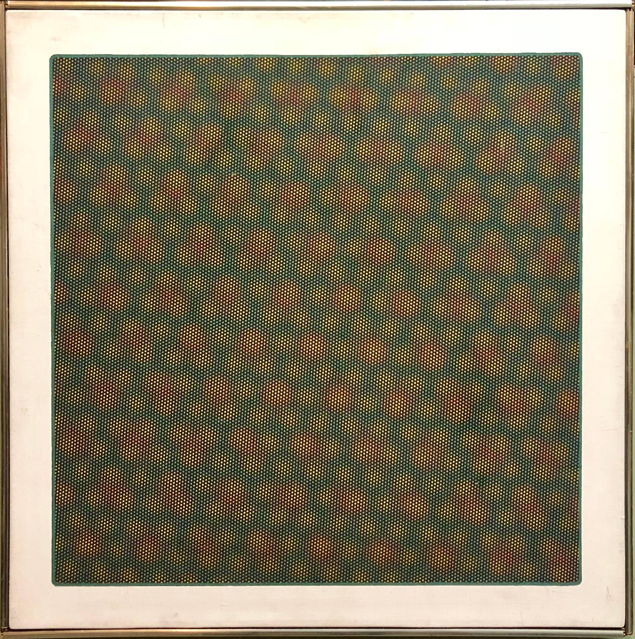 Op Art 1971 Kinetic Oil Painting Pop Art Artist