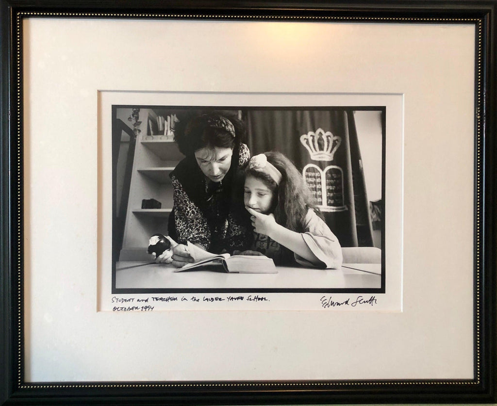 Photo Student, Teacher Lander School Budapest Vintage Silver Gelatin Photograph