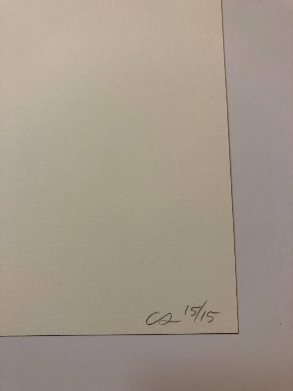 Digital Iris Print "An Ideadic Camera" Pencil Signed with Initials edition of 15