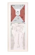 Large Italian Aquatint Etching Francesco Clemente Neo Expressionist Avant Garde