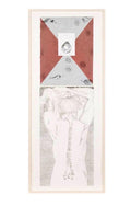 Large Italian Aquatint Etching Francesco Clemente Neo Expressionist Avant Garde