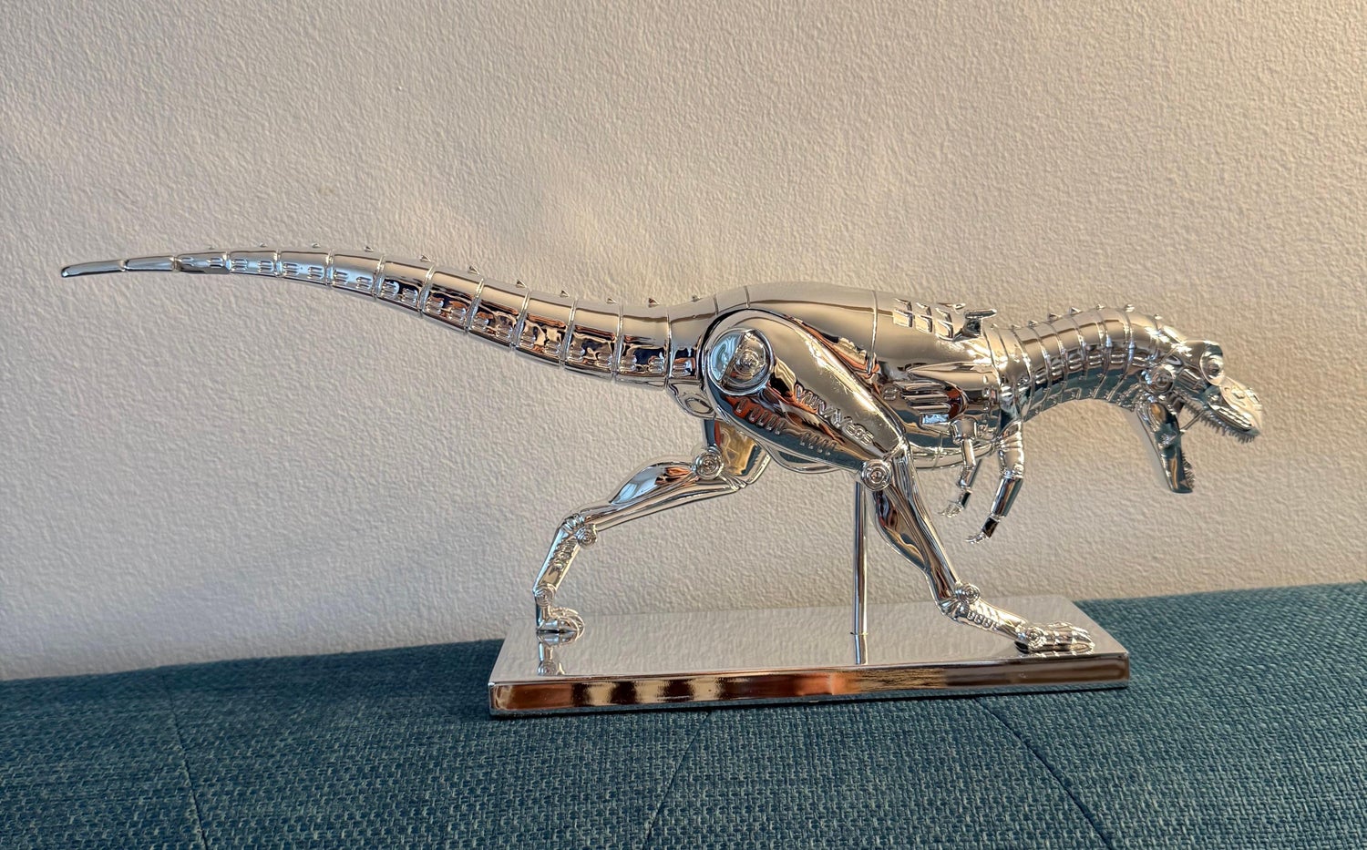 Hajime Sorayama Tyrannosaurus T-rex Cyborg Dinosaur Sculpture in Box Nanzuka