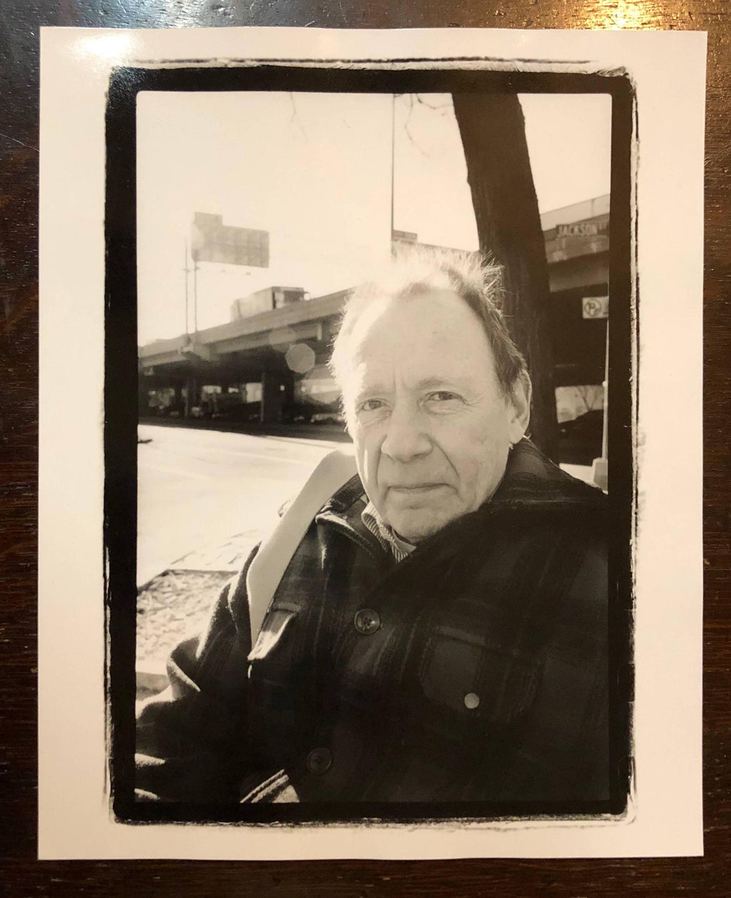 Vintage Signed Silver Gelatin Photograph Portrait Print of Anthony Haden Guest