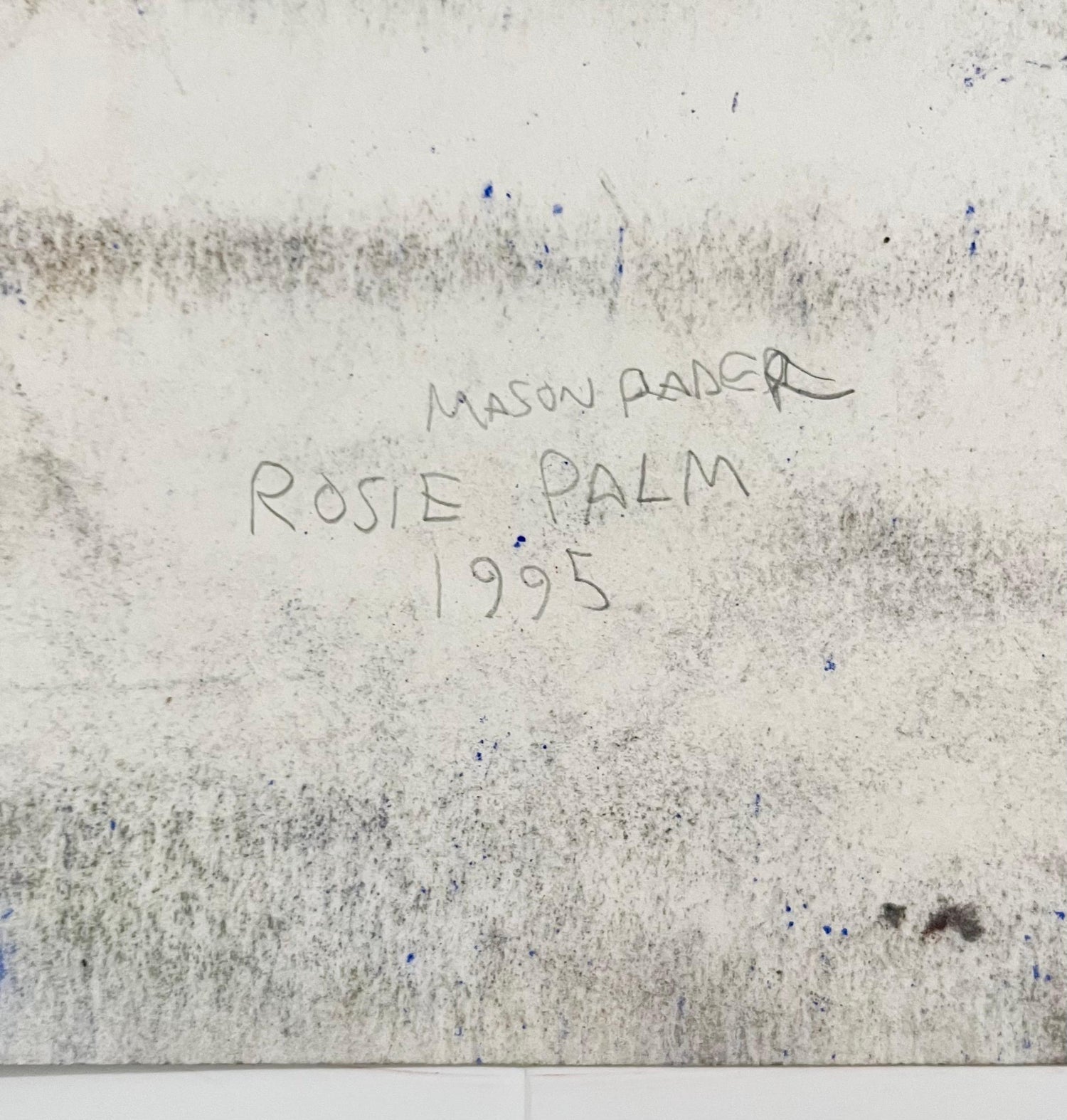 Surrealist Spray Paint Painting Mixed Media Rosie Palm Mason Rader Pop Art