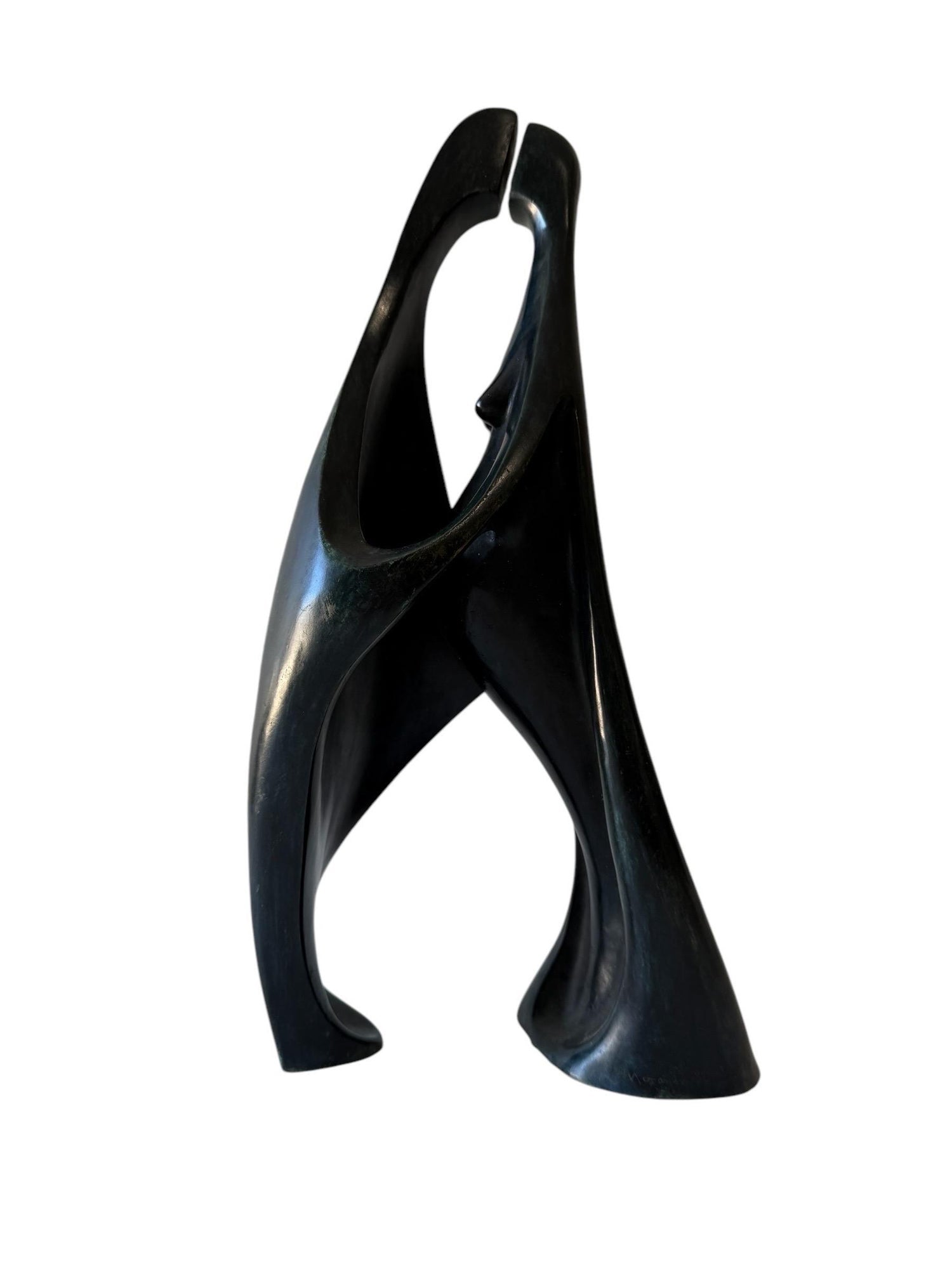 Latin American Art Figurative Abstract Bronze Sculpture Lovers Marcelo Morandin