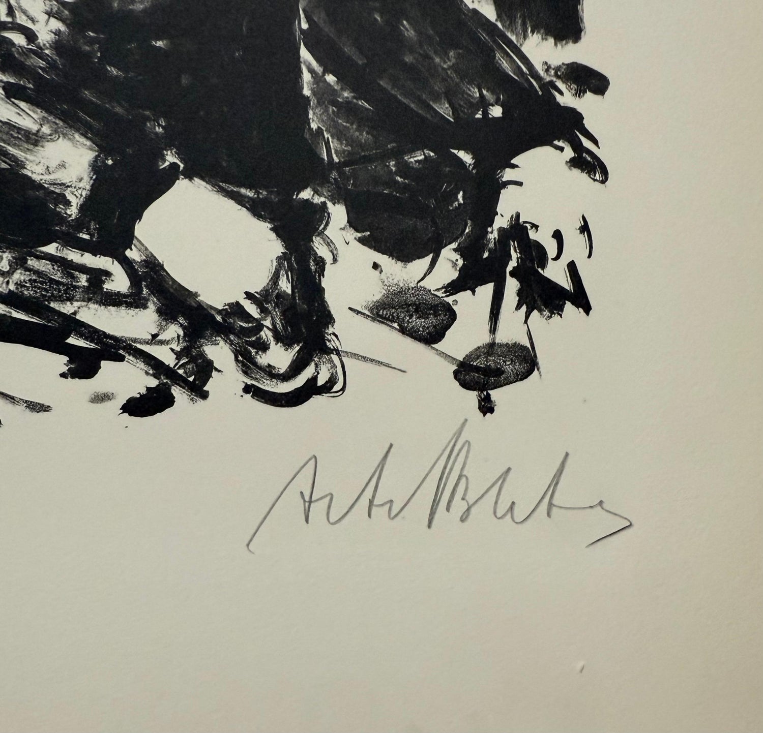 Lithuanian French Artist Arbit Blatas Lithograph Raoul Dufy School of Paris