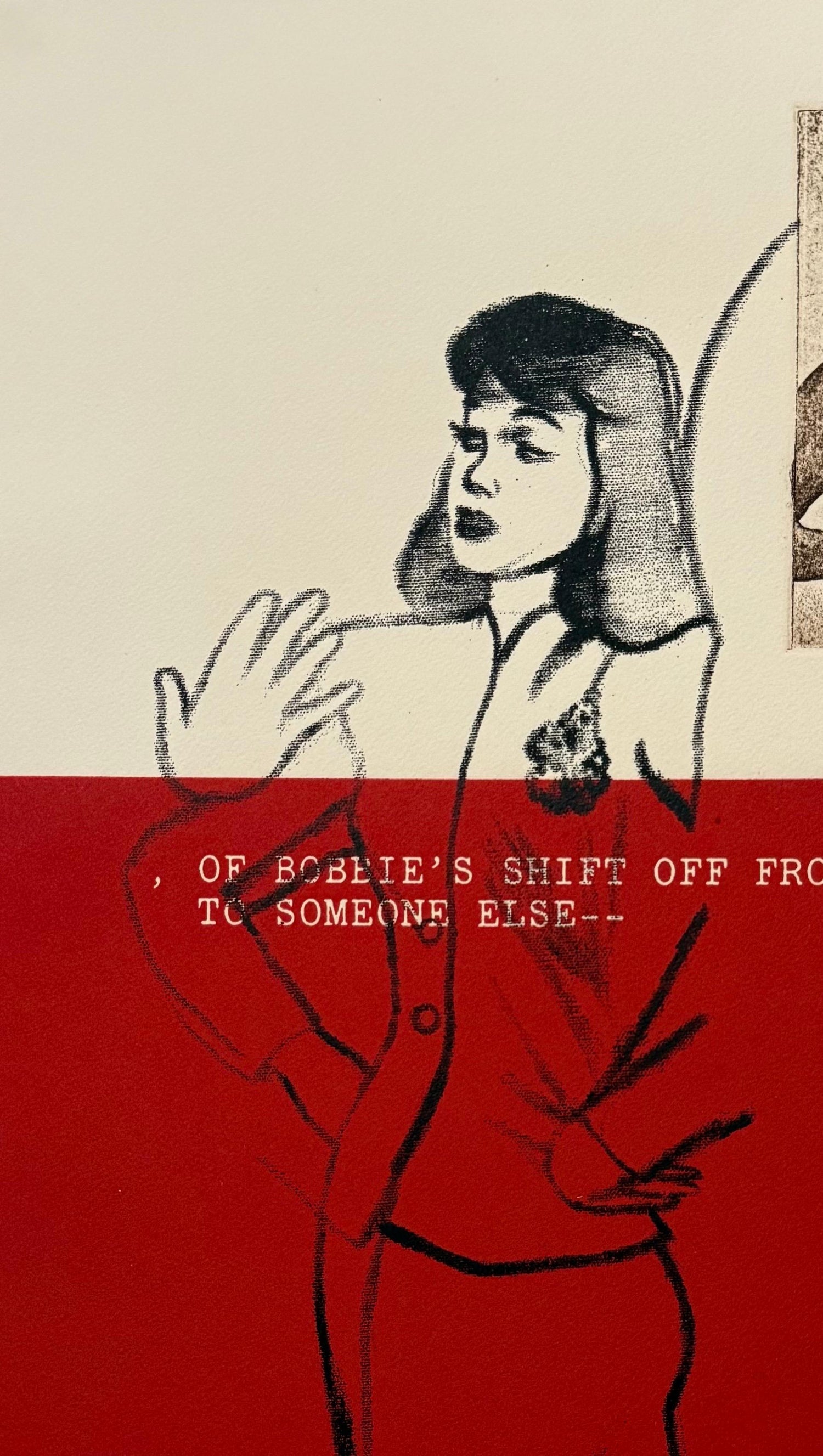 British Pop Art Artist RB Kitaj Screenprint Day Book Serigraph Silkscreen Signed