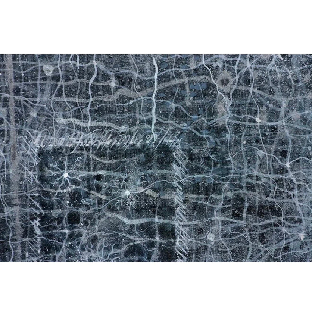 Large Abstract Latin American Painting Venezuelan Mercedez Elena Gonzalez