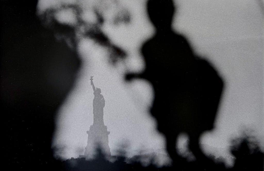 Cuban American Julio Mitchel Statue of Liberty Photograph Silver Gelatin Photo