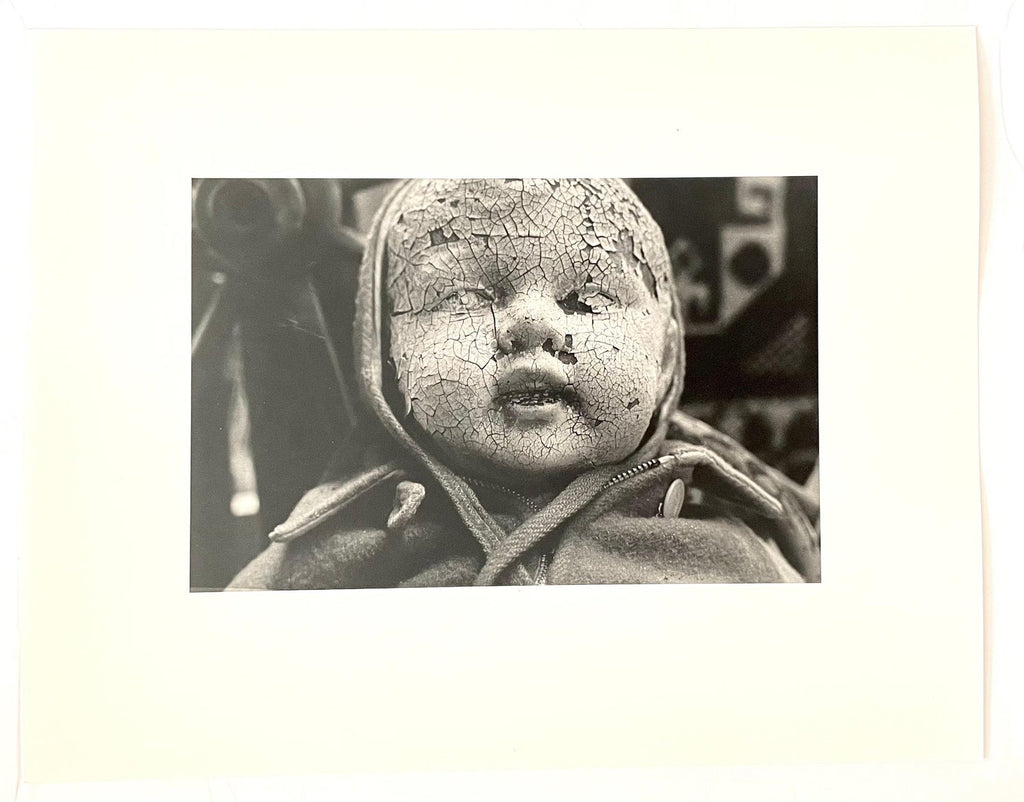 Vintage Silver Gelatin Photograph Surrealist Doll Art Photo, Jazz Photographer