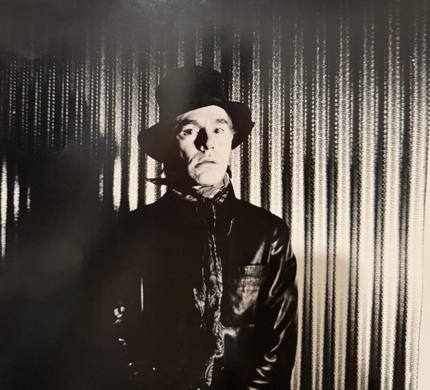 Gianfranco Gorgoni Vintage Photograph Andy Warhol in Leather Factory Photo Print
