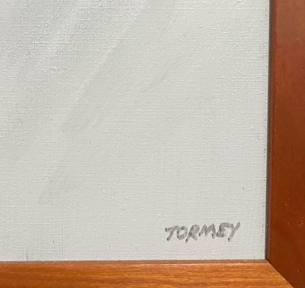 Original James Tormey Photo Realist Oil Painting Still Life Candy Bowl Pop Art