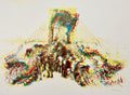 Architecture Kinetic New York Brooklyn Bridge Op Art Lithograph Pol Bury Ltd Ed