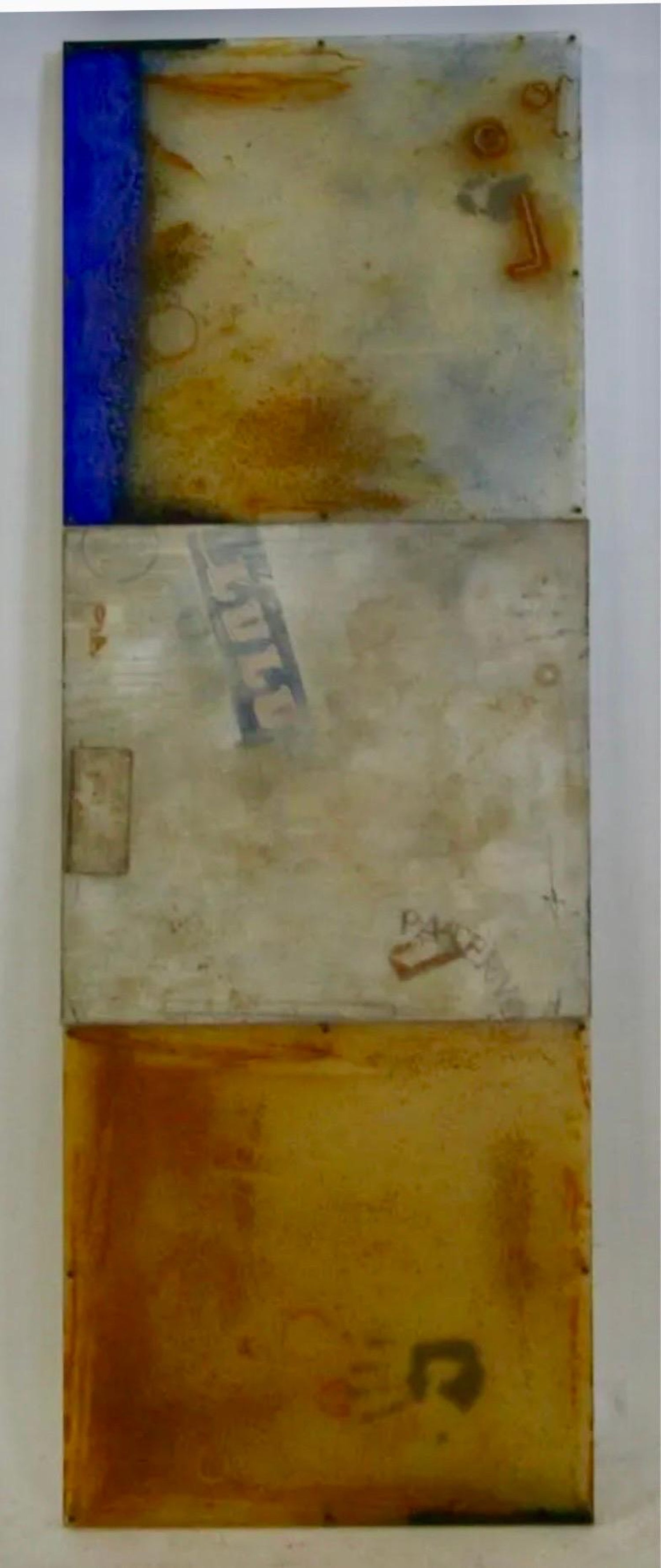 Large American Mod 1990s Mixed Media "LuLu" Carrie McGee