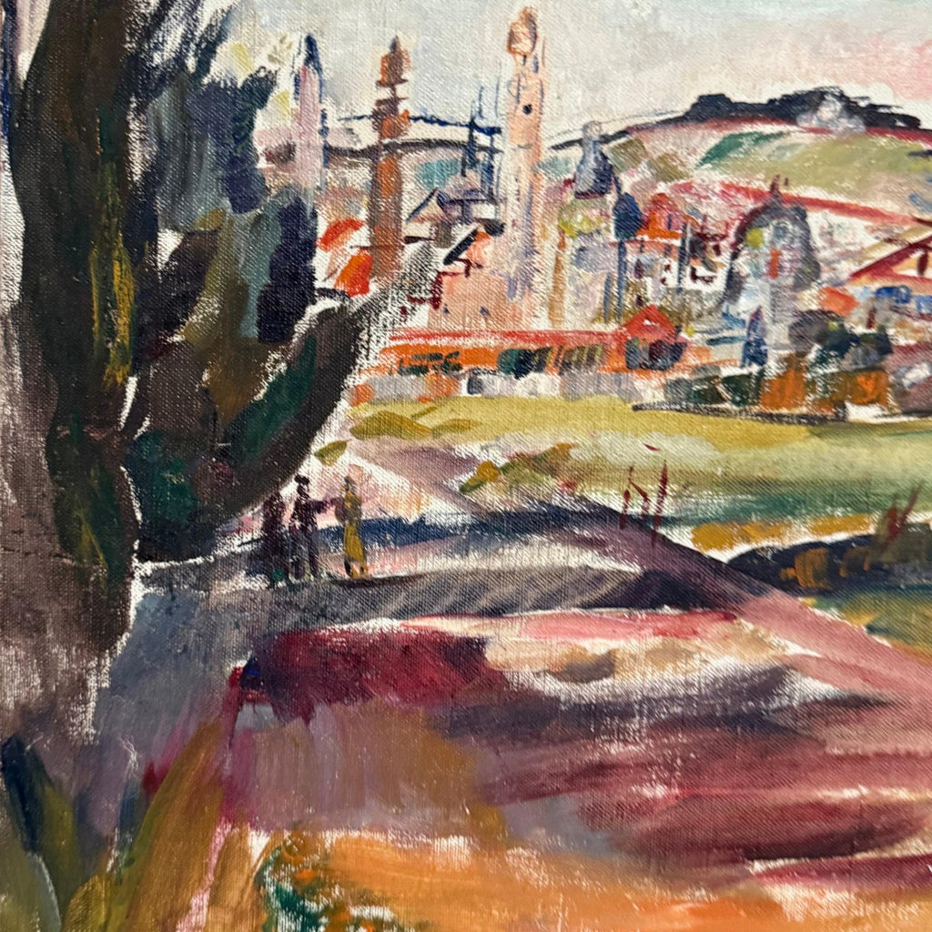 Oil Painting Israeli Landscape Theresa Bernstein Ashcan Realism