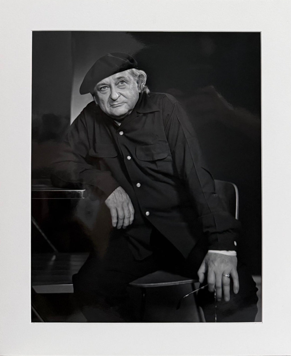 Sculptor Jacques Lipchitz Photograph Portrait Yousuf Karsh Photo Vintage Print