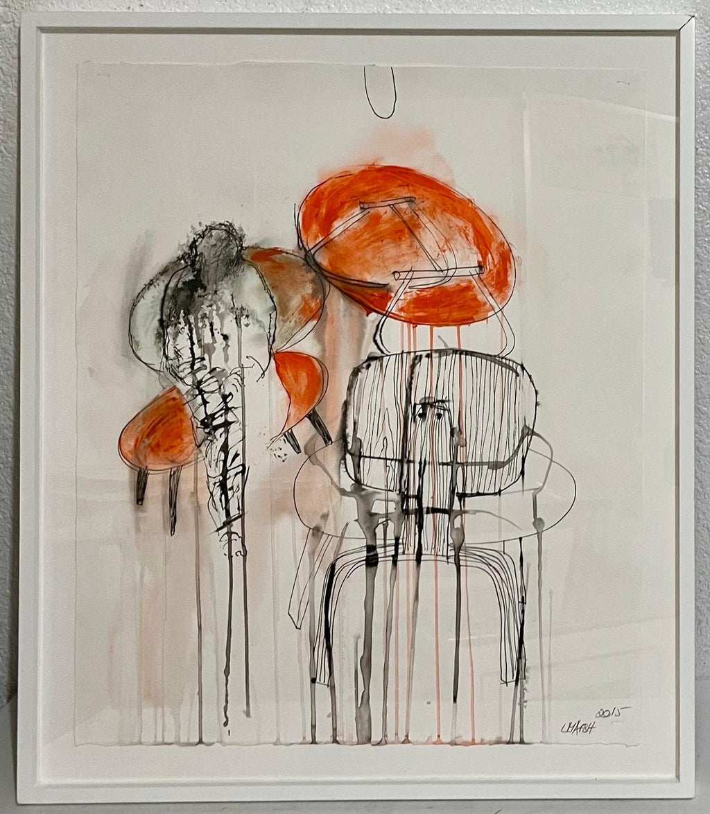 Abstract Expressionist Contemporary Modernist South African Painting Lorna Marsh