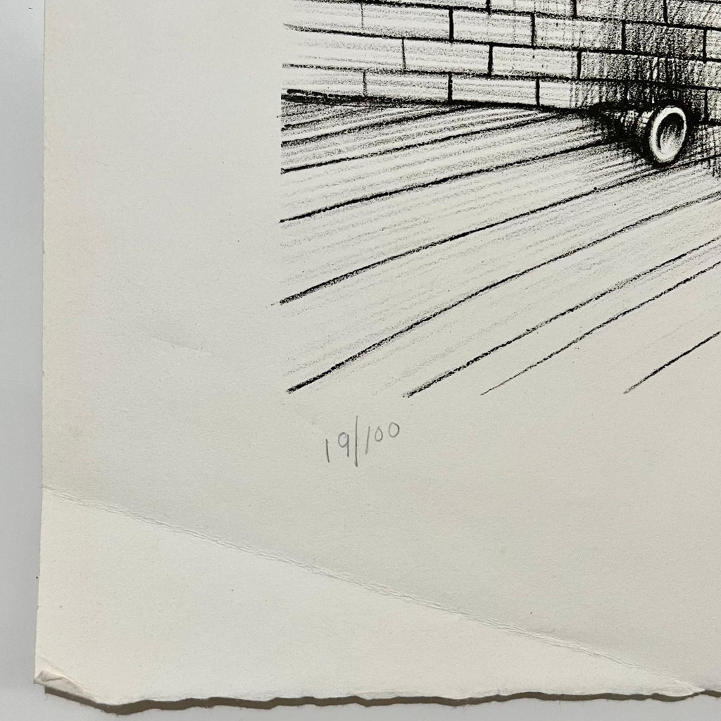German Surrealism Abstract Surrealist Lithograph Hans Bellmer