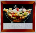 Original James Tormey Photo Realist Oil Painting Still Life Candy Bowl Pop Art