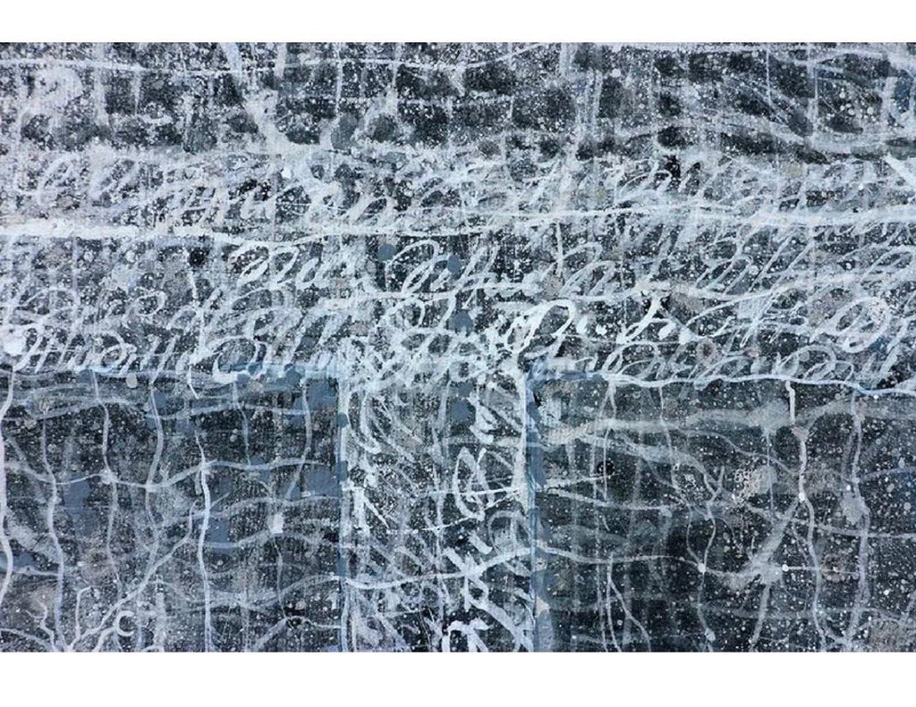Large Abstract Latin American Painting Venezuelan Mercedez Elena Gonzalez