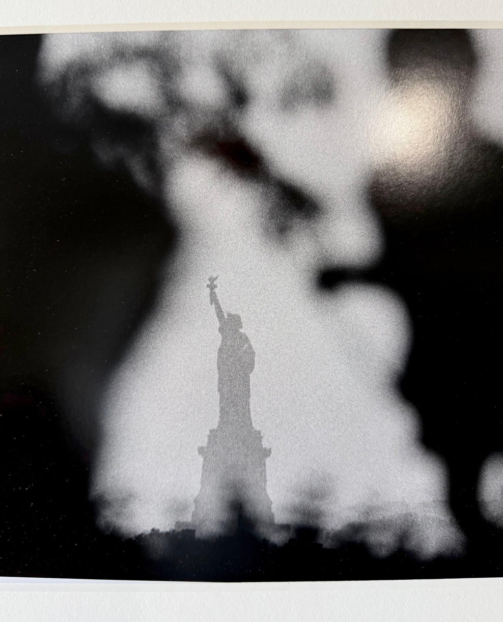 Cuban American Julio Mitchel Statue of Liberty Photograph Silver Gelatin Photo
