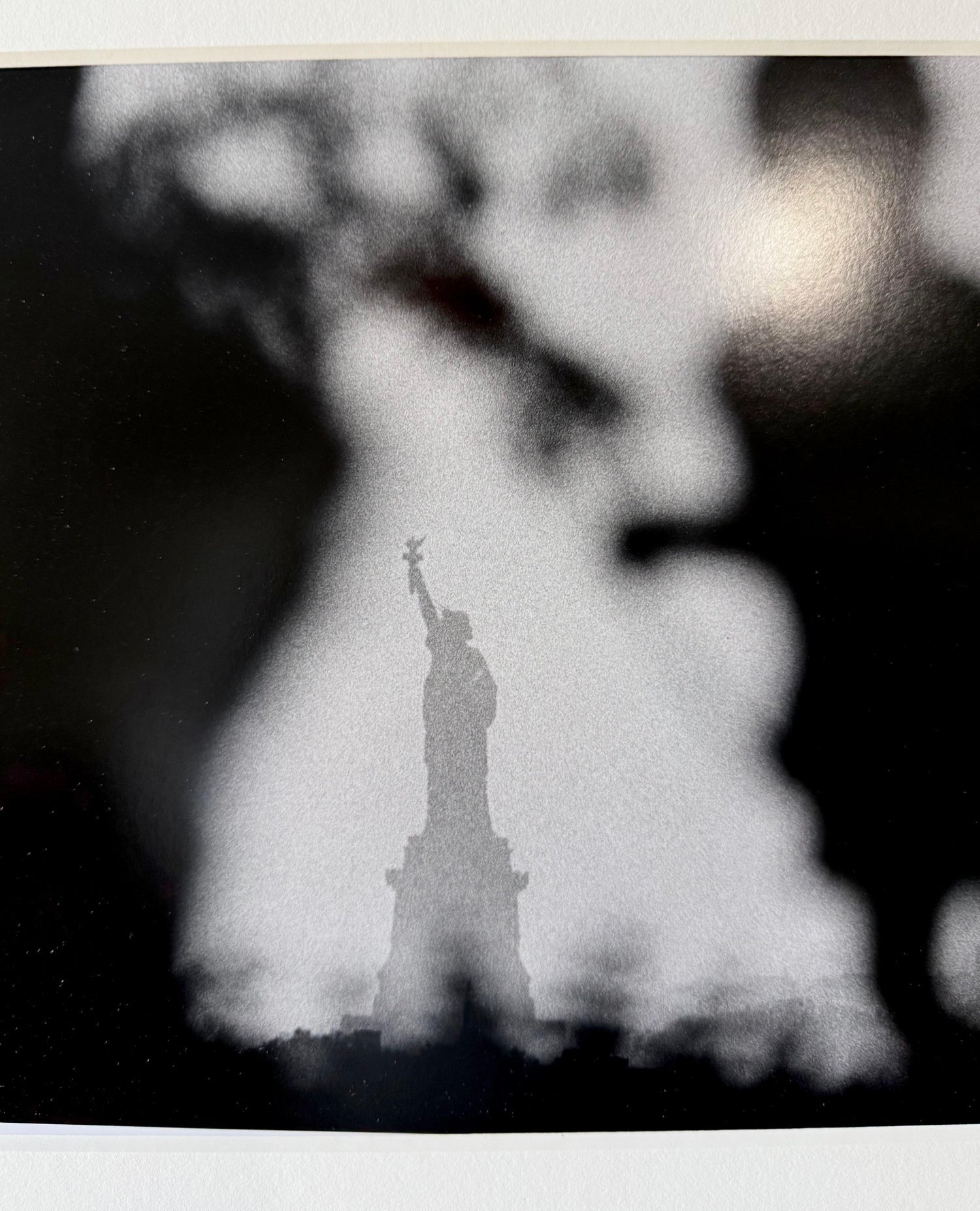 Cuban American Julio Mitchel Statue of Liberty Photograph Silver Gelatin Photo