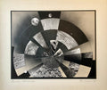 Planetary Kaleidoscope, Photo Mosaic Collage Space Photograph, Feminist Aviator