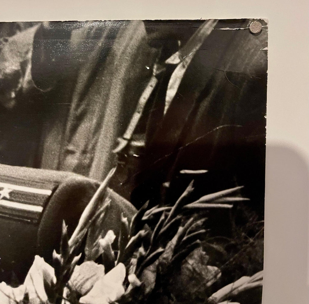Large Silver Gelatin Photograph Russian USSR Soviet Parade Yuri Gagarin Photo