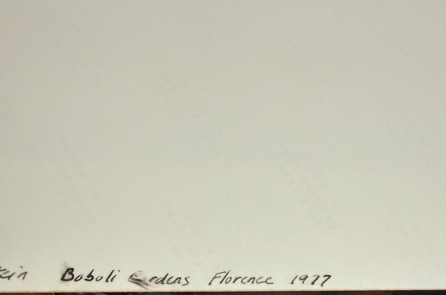 Mitchell Epstein Signed Vintage Color Photograph C Print Photo Florence Italy