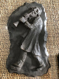 French Painted Maquette for Sculpture Judaica Klezmer Musician