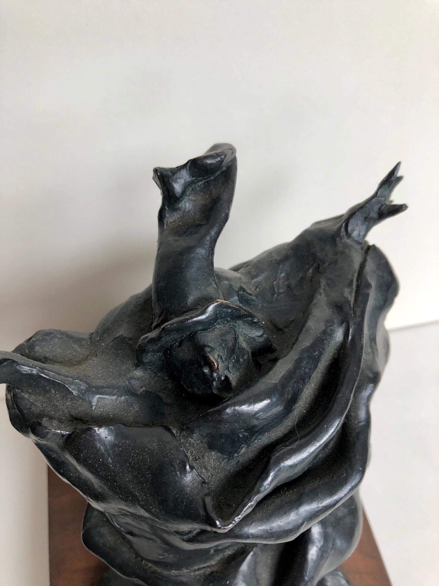 Bronze Sculpture Charles Dickens Figure American Boston Figural Modernist