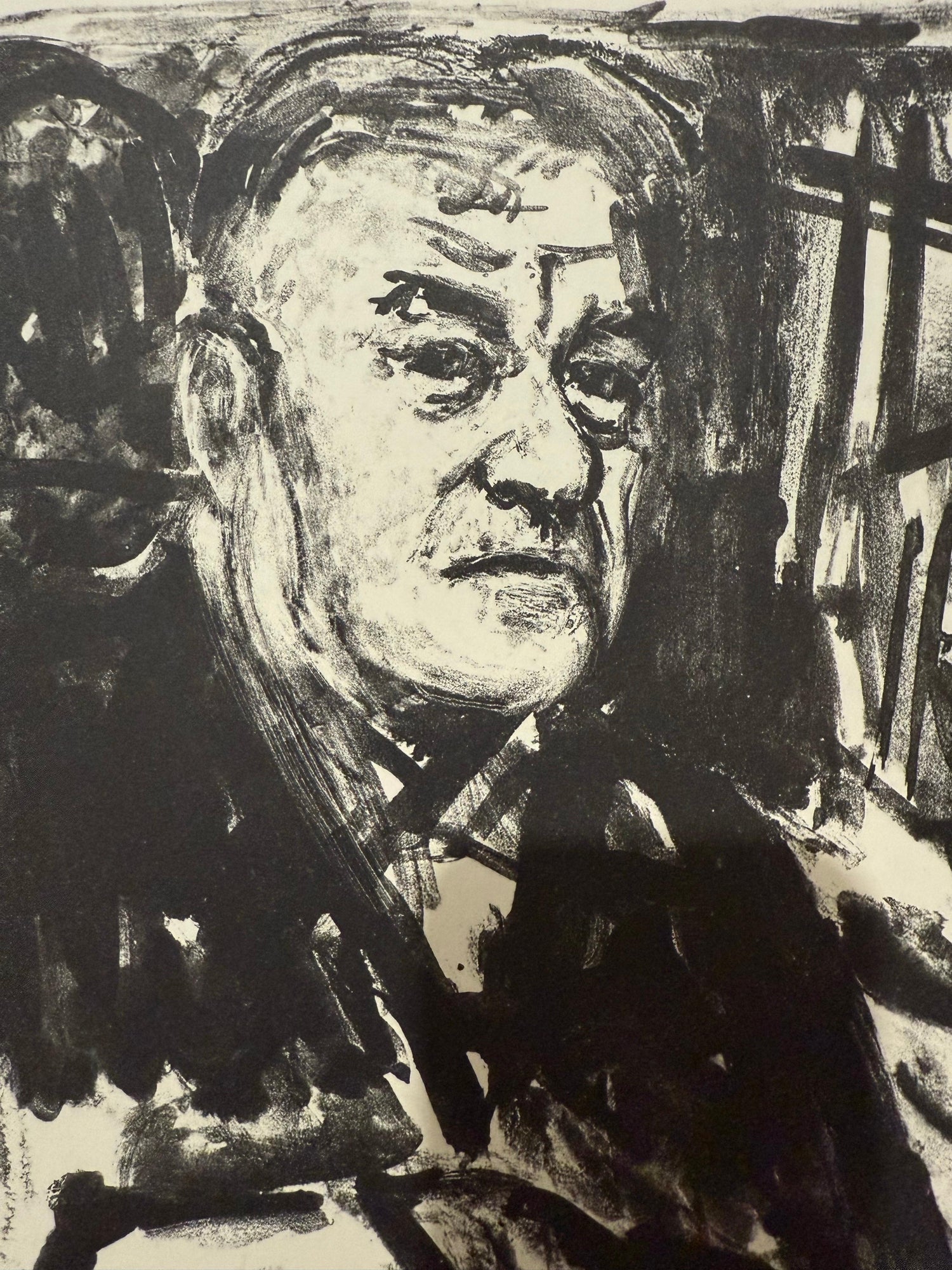 Lithuanian French Artist Arbit Blatas Lithograph Fernand Leger School of Paris