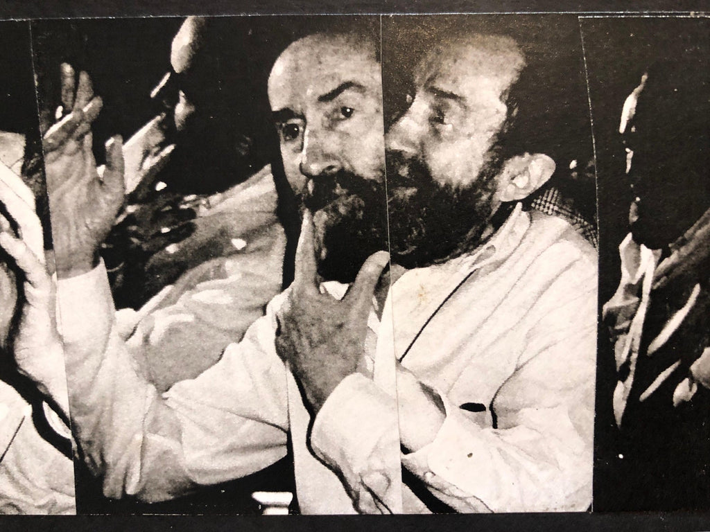 Vintage Abstract Expressionist Hyman Bloom Photo Collage Assemblage Photograph