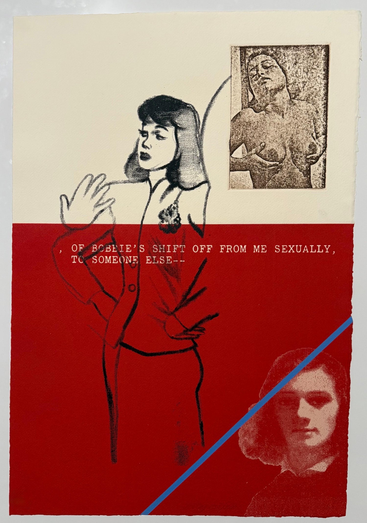 British Pop Art Artist RB Kitaj Screenprint Day Book Serigraph Silkscreen Signed