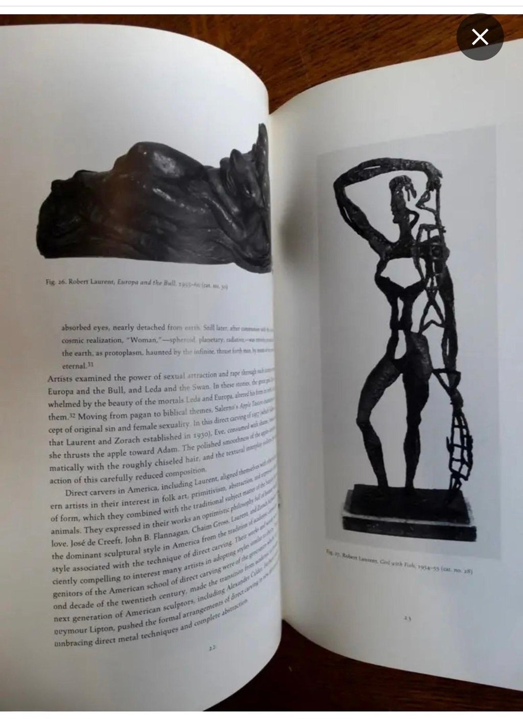 Bronze Sculpture Abstract Figurative Woman Modernist Robert Laurent WPA Artist