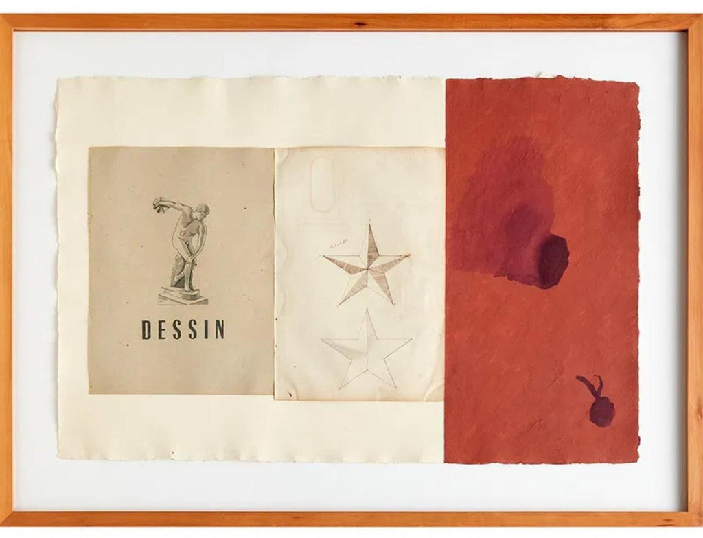Nuba 1981 Graphite Drawing on Brown Paper James Brown Galerie Bernd Kluser