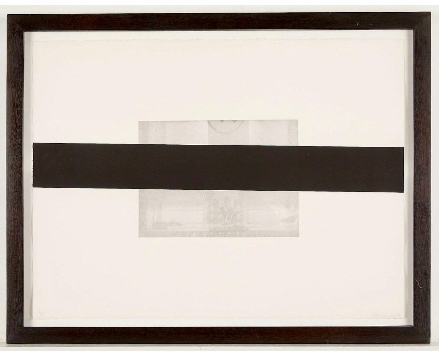 Large Michal Rovner Photograph, Photo Print on Paper Israeli Master