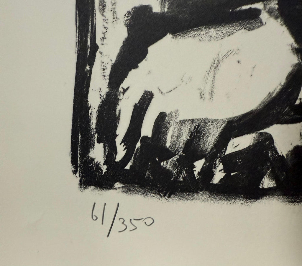 Lithuanian French Artist Arbit Blatas Lithograph Fernand Leger School of Paris