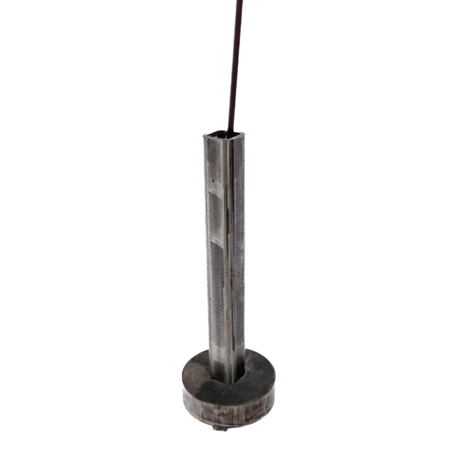 David Kimball Anderson Large Abstract Zen Steel Modernist Sculpture Flower Vase