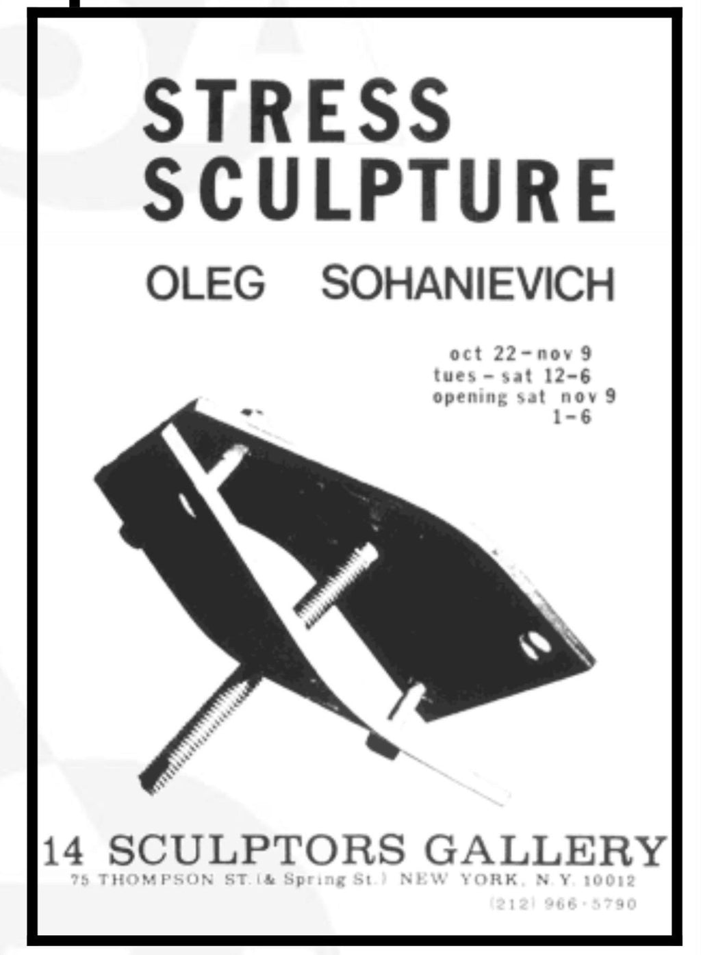 Corten Steel Sculpture Oleg Sohanievich Non Conformist Avant Garde Ukrainian