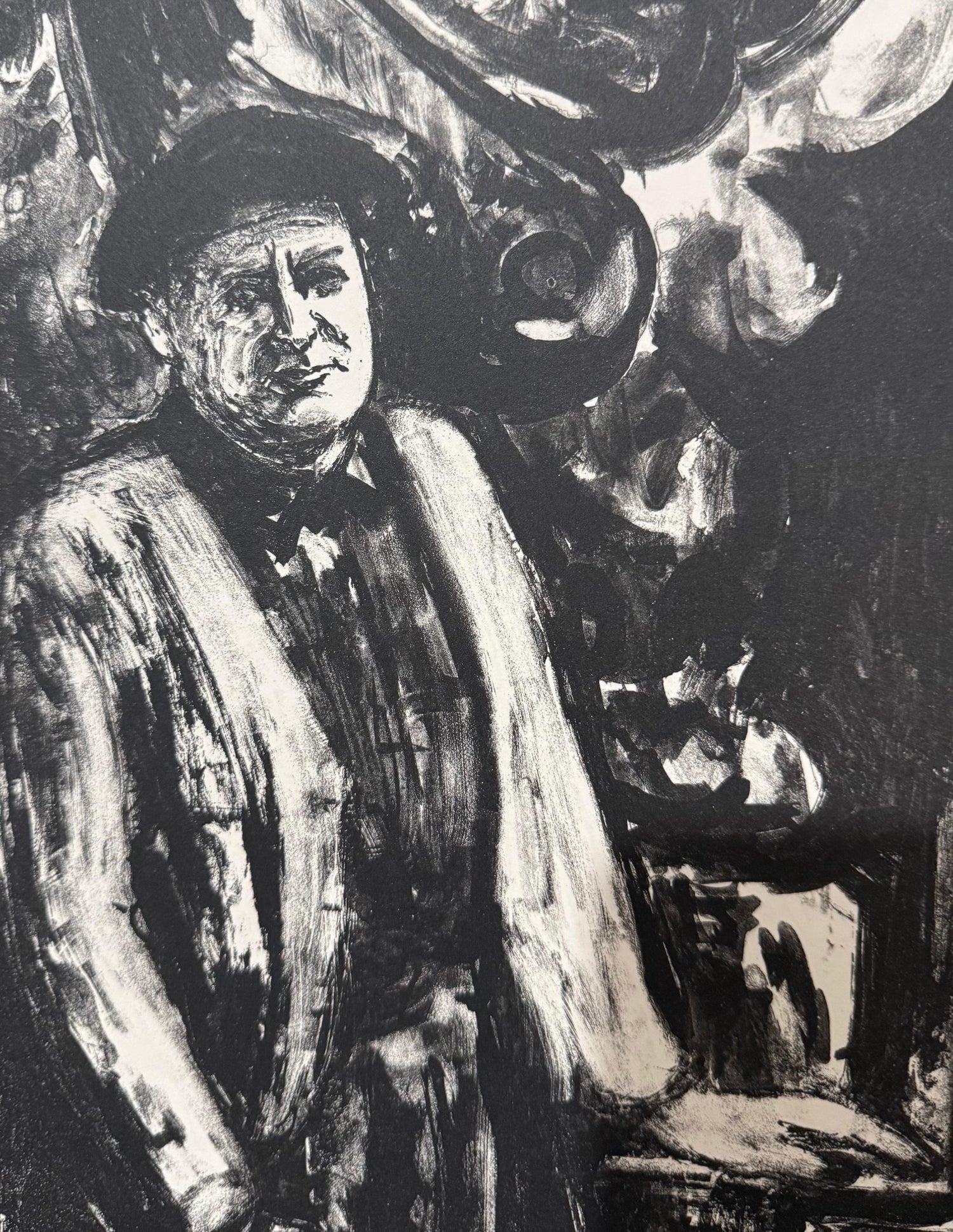 Lithuanian French Artist Arbit Blatas Lithograph Jacques Lipchitz Ecole D'Paris