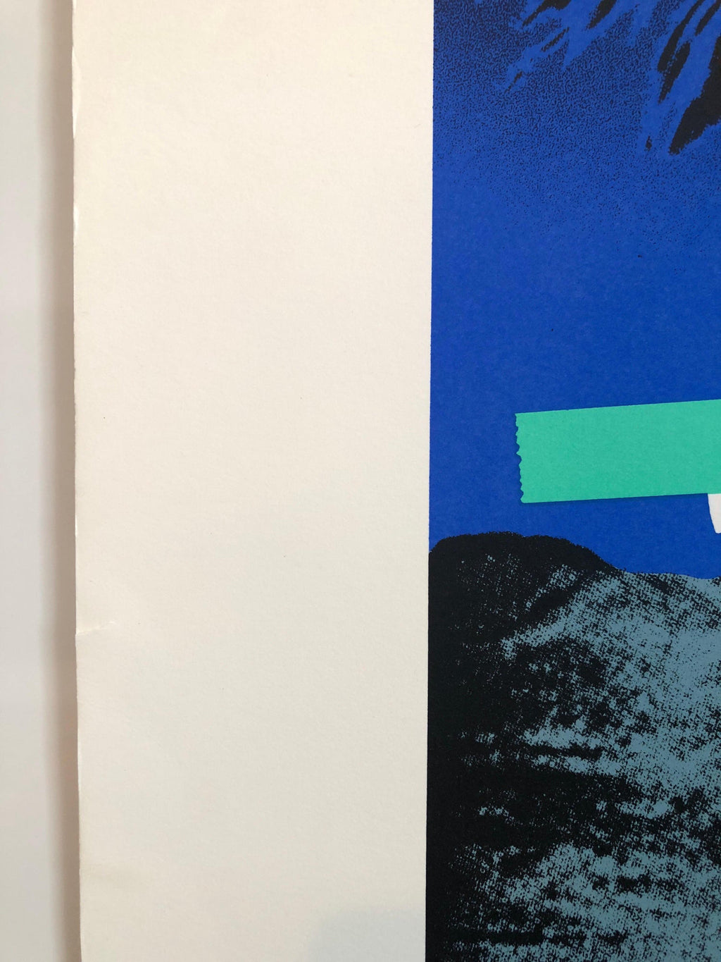 Israeli Modern Pop Art Photo Silkscreen Serigraph Palm Trees Kadishman