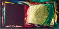 Large California Modernist Abstract Laddie John Dill Abstract Oil Painting Art