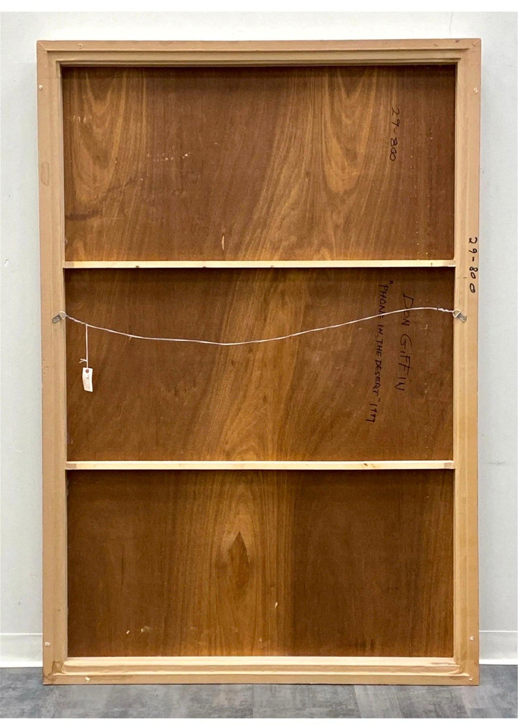 Don Giffin Finish Fetish Abstract Alkyd Pigment Painting Los Angeles, California