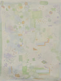 Large 1960s Abstract Lithograph Field Mouse II Robert Natkin