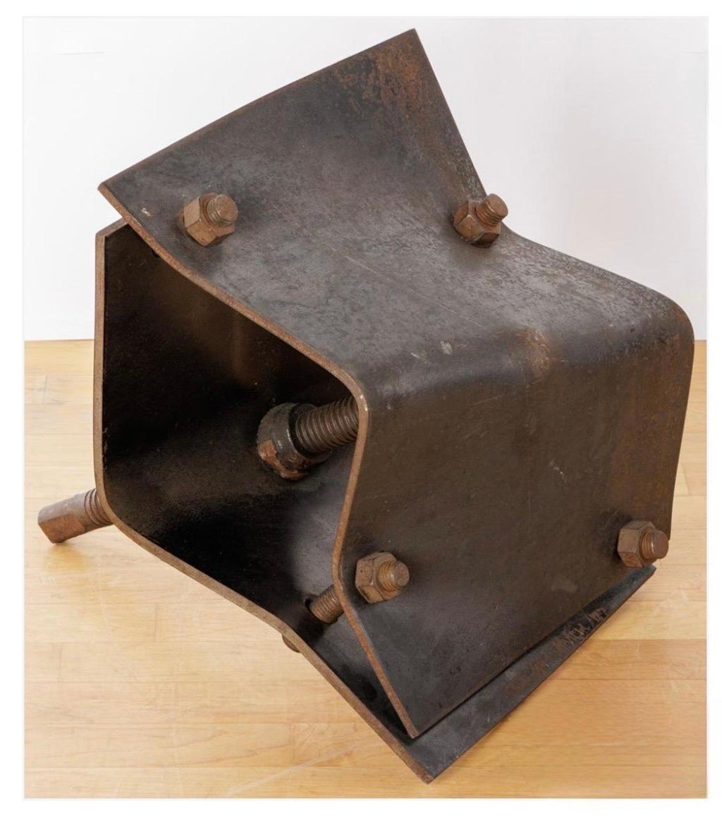 Corten Steel Sculpture Oleg Sohanievich Non Conformist Avant Garde Ukrainian